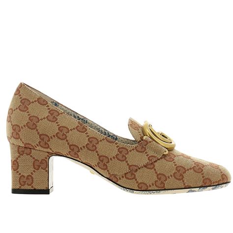 gucci special edition vintage women heels|Gucci high heels beige.